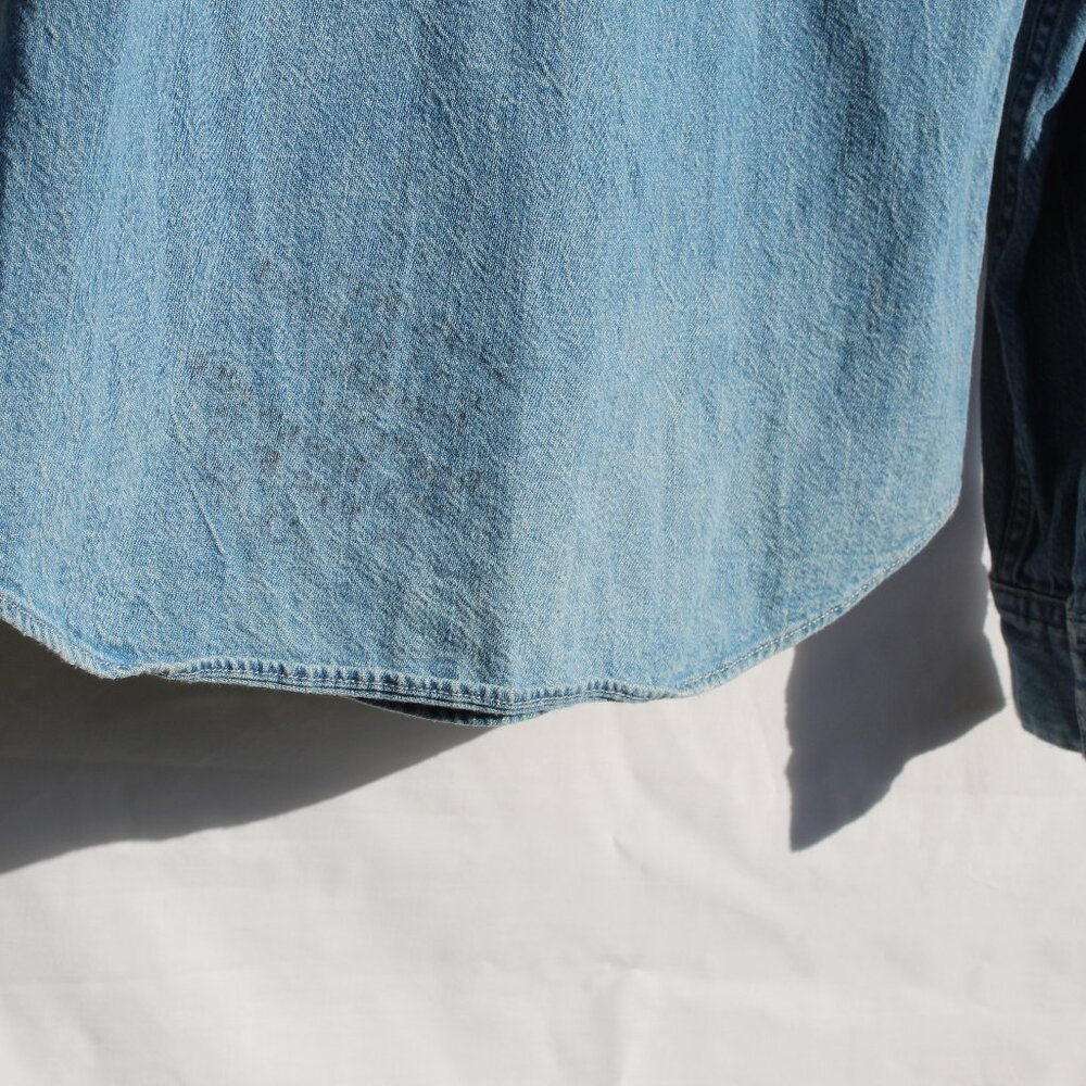 Levi Strauss Jean Shirt with Embroidery Size S - Picture 7 of 8